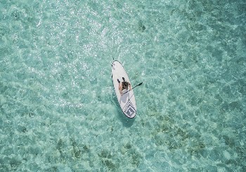 Person paddling on a boat. | Free Photo - rawpixel