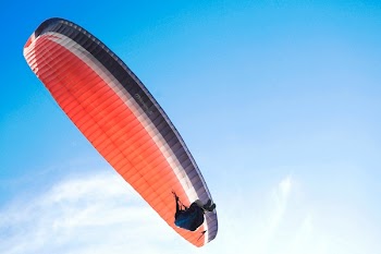 Person Paragliding