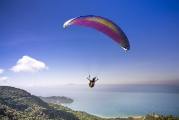 Person Paragliding