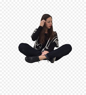 Person Pin Lead Rendering Human scale - sitting man 