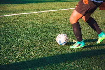 Person Playing Soccer