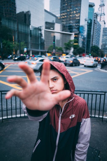 Person Reaching Out