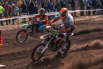 Person Riding A Dirt Bike