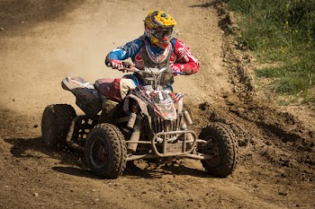 Person Riding Atv Quadbike
