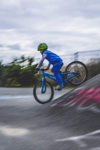 Person Riding Bike