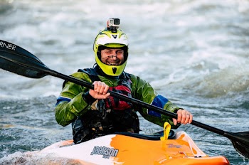 Person Riding Boat