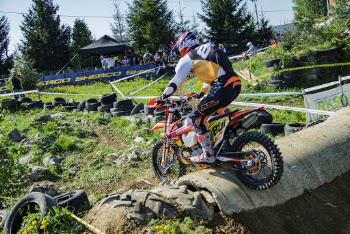 Person Riding Motocross Bike