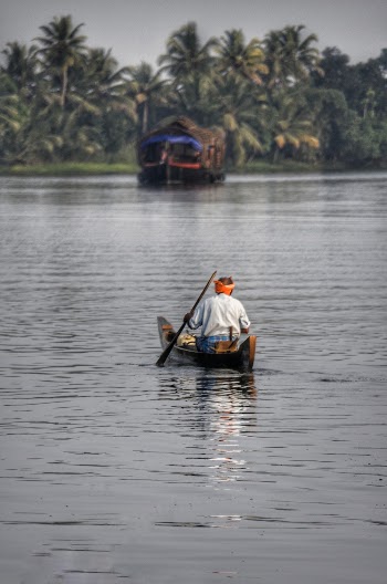 Person Riding on Kayak