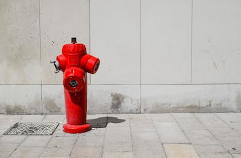 Person Showing Fire Hydrant