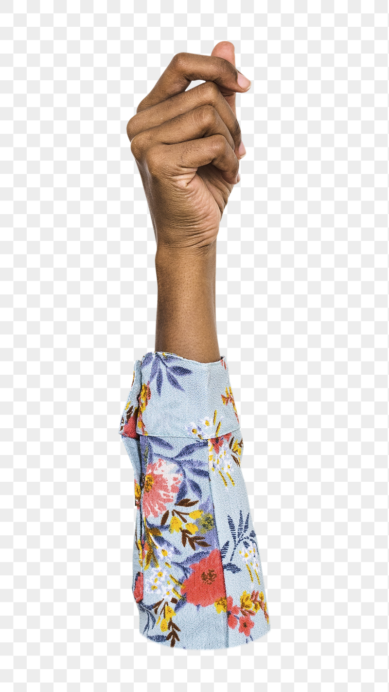 Person showing fist png, transparent | Free PNG - rawpixel