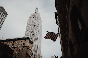 Person Showing Usa Flag