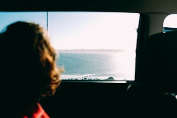 Person Sitting Inside Car