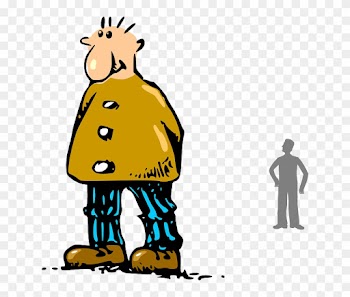 Person Slim, Small, People, Man, Guy, Silhouette, Person - Large Man Clipart