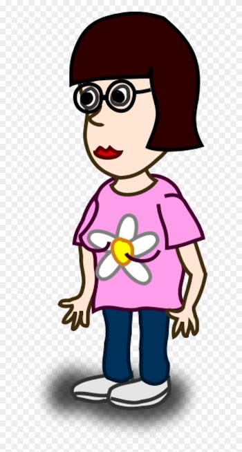 Person Standing Girl Clipart - Clip Art People Standing