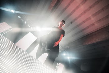 Person Standing on Stage