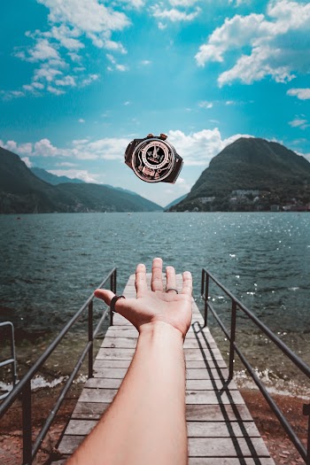 Person Throwing Watch