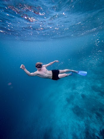 Person Underwater