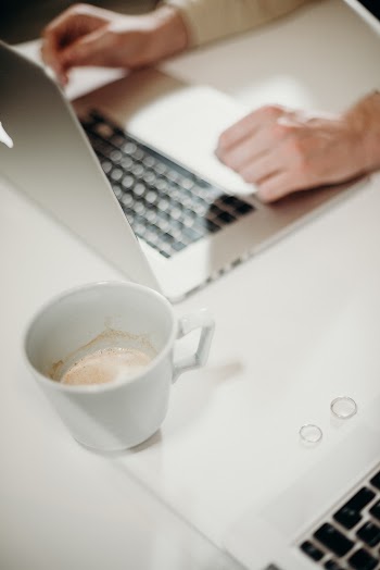 Person  Using a Laptop