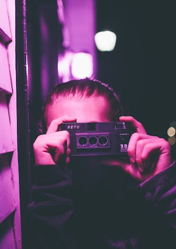 Person Using Camera