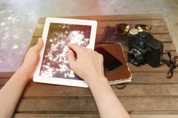 Person Using Ipad