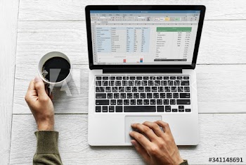 Person using laptop