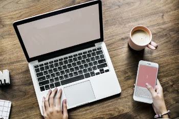 Person Using Laptop Computer