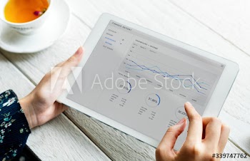Person using tablet