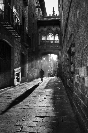 Person Walking on Street