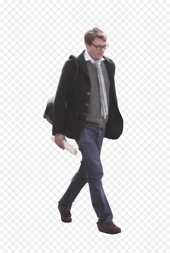 Person Walking Silhouette Clip art - Person Cut Out 