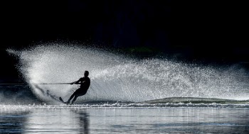 Person Water Skiing 