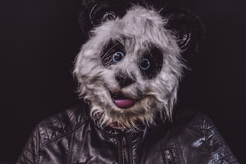 Person Wearing Black Leather Jacket