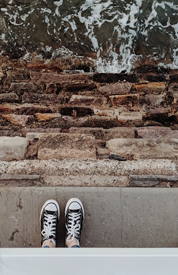 Person Wearing Black Shoes