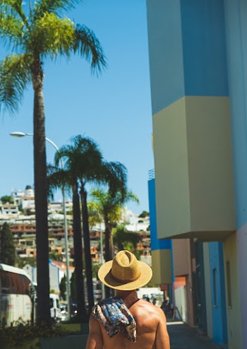 Person Wearing Brown Fedora