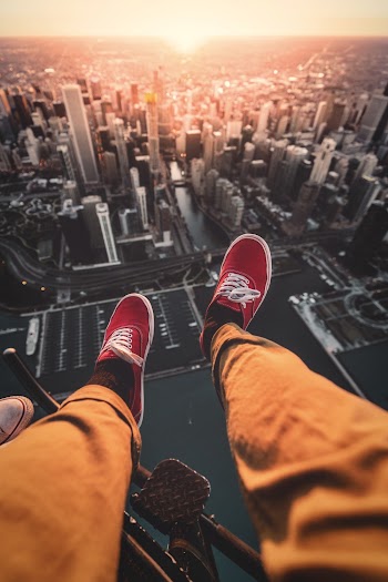 Person Wearing Brown Jeans