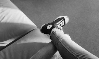 Person Wearing Converse Sneakers