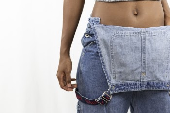 Person Wearing Denim Bottoms