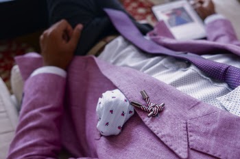 Person Wearing Purple Blazer
