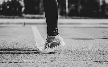 Person Wearing Sneakers