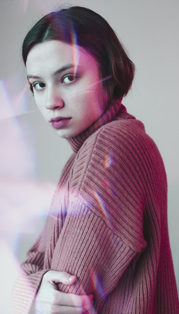 Person Wearing Sweater