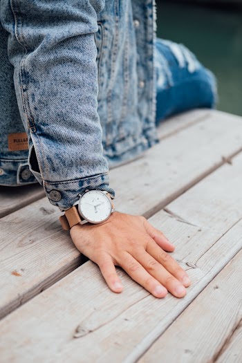 Person Wearing Wristwatch