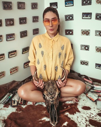 Person Wearing Yellow Long Sleeve Top