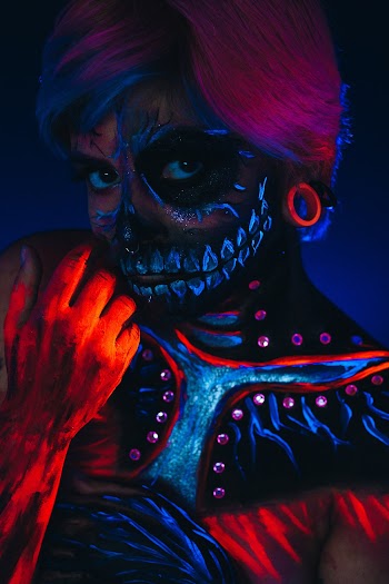 Person With Face Paint