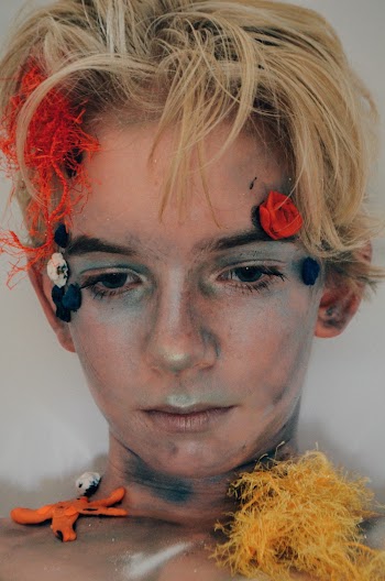 Person With Paint on Face
