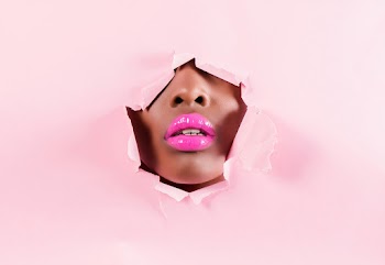 Person With Pink Lips