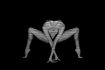 Person With Spread Legs