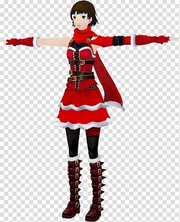 Persona 5 Halloween costume Tokyo Mirage Sessions ♯FE Christmas, christmas transparent background PNG clipart