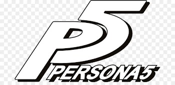 Persona 5 Logo Brand Clip art Poster - persona 5 font 