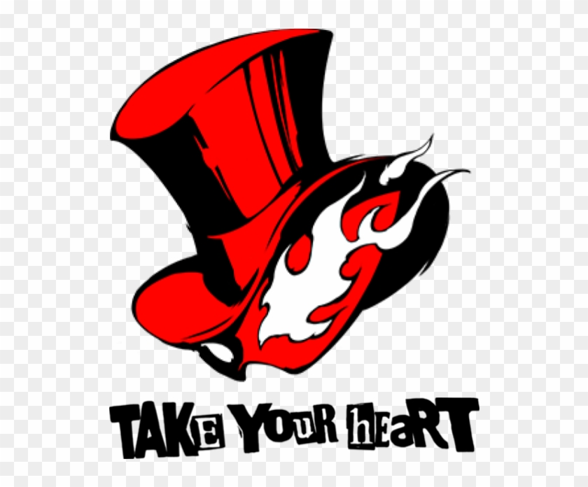 Persona 5 Take Your Heart Transparent Png - Phantom Thieves Of Hearts Logo