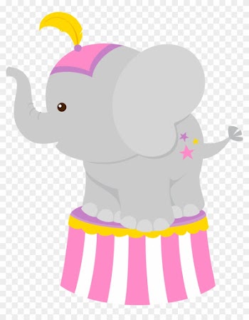 Personagens Circo Rosa Png