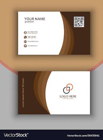 personal business card print ready free